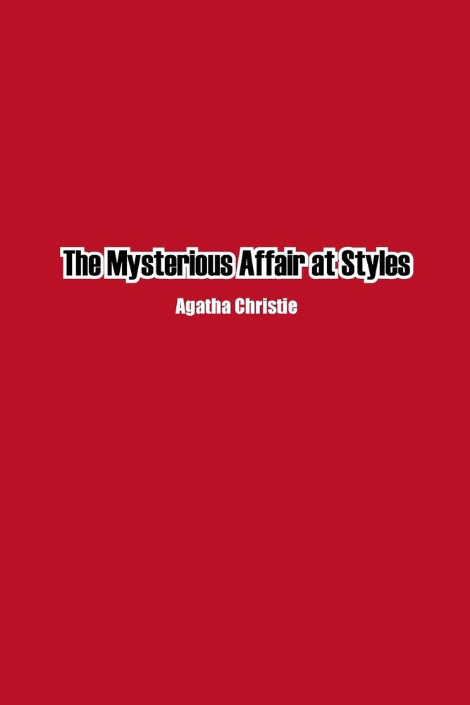 Book cover for The Mysterious Affair at Styles