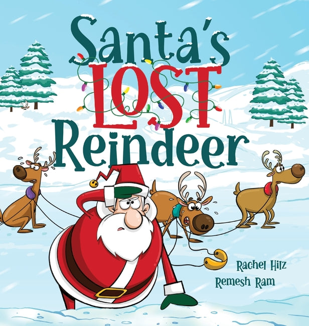 Book cover for Santa's Lost Reindeer: A Christmas Book That Will Keep You Laughing