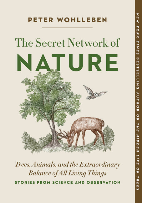 Book cover for The Secret Network of Nature: Trees, Animals, and the Extraordinary Balance of All Living Things-- Stories from Science and Observation