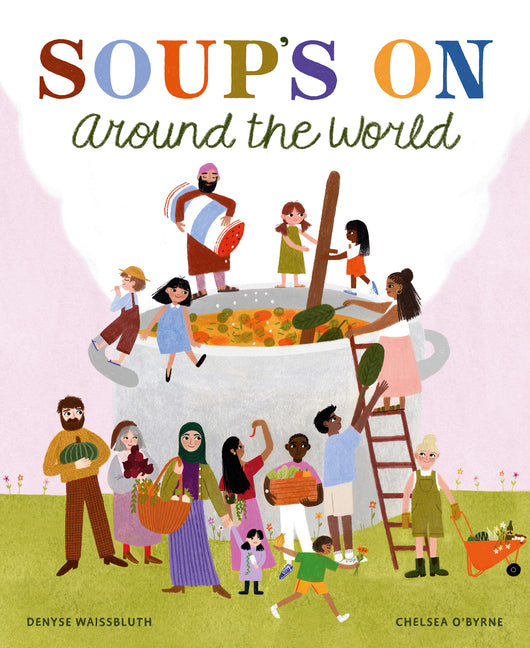 Book cover for Soup's on Around the World