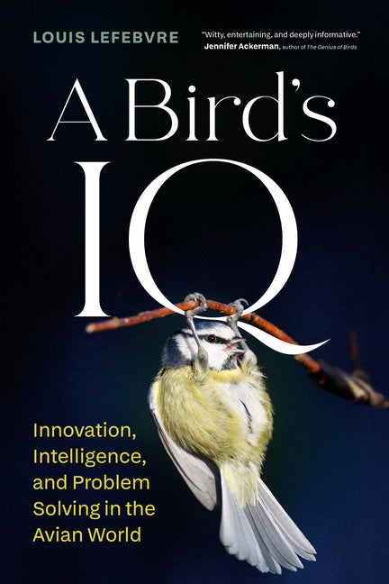 Book cover for Bird's IQ: Innovation, Intelligence, and Problem Solving in the Avian World
