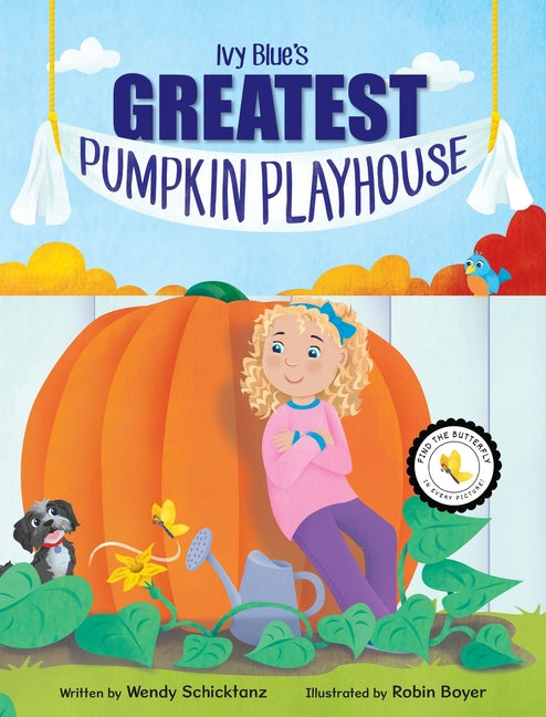 Book cover for Ivy Blue's Greatest Pumpkin Playhouse