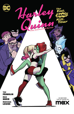 Book cover for Harley Quinn: The Animated Series Volume 1: The Eat. Bang! Kill. Tour
