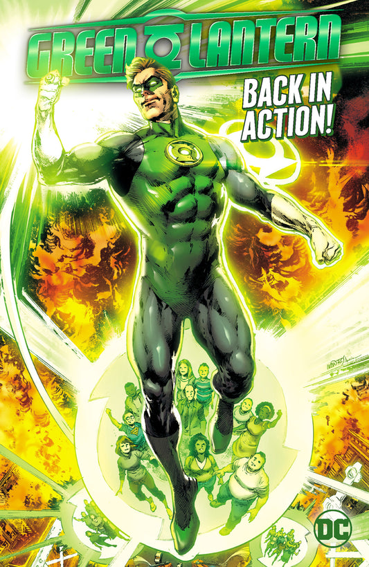 Book cover for Green Lantern Vol. 1: Back in Action