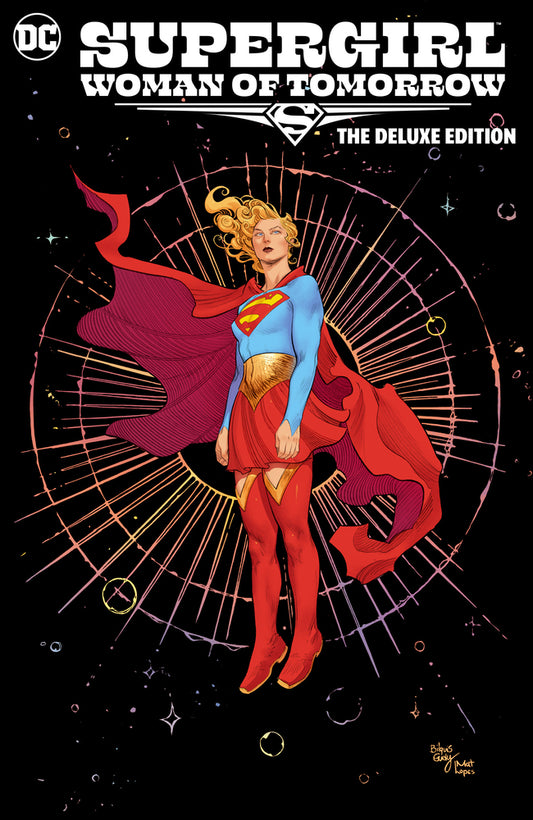 Book cover for Supergirl: Woman of Tomorrow the Deluxe Edition