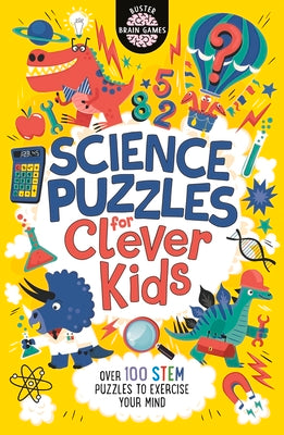 Book cover for Science Puzzles for Clever Kids
