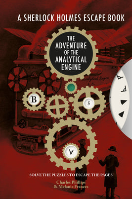 Book cover for Sherlock Holmes Escape Book: Adventure of the Analytical Engine: Solve the Puzzles to Escape the Pages