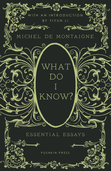 Book cover for What Do I Know?: Essential Essays