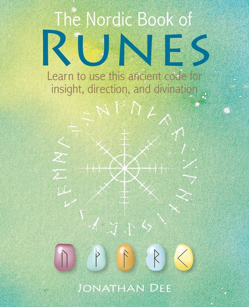 Book cover for The Nordic Book of Runes: Learn to Use This Ancient Code for Insight, Direction, and Divination