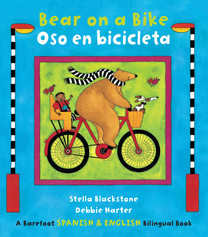 Book cover for Bear on a Bike / Oso En Bicicleta