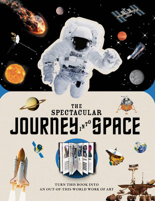 Book cover for Paperscapes: The Spectacular Journey Into Space: Turn This Book Into an Out-Of-This-World Work of Art