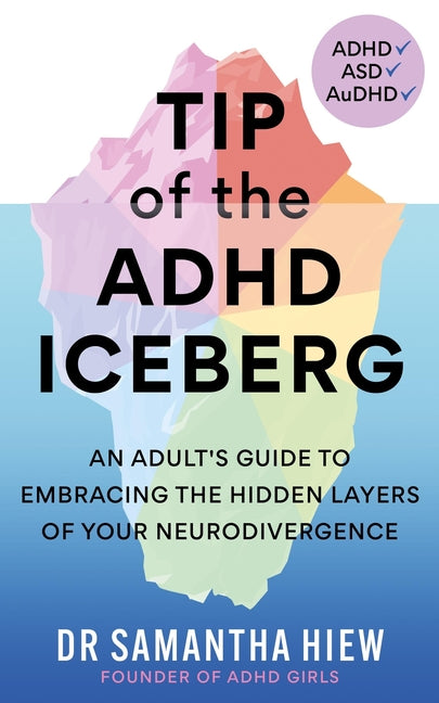 Book cover for Tip of the ADHD Iceberg: An Adult's Guide to Embracing the Hidden Layers of Your Neurodivergence
