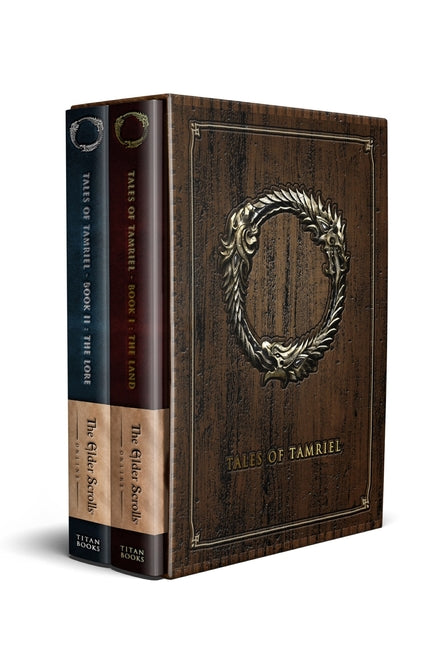Book cover for Elder Scrolls Online - Volumes I & II: The Land & the Lore (Box Set): Tales of Tamriel
