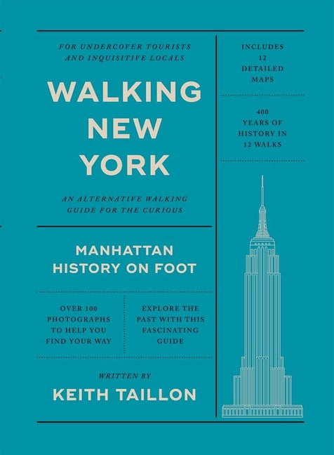 Book cover for Walking New York: Manhattan History on Foot