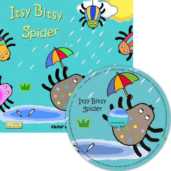 Book cover for Itsy Bitsy Spider [With CD (Audio)]