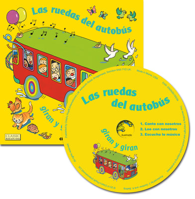 Book cover for Las Ruedas del Autobús Giran Y Giran