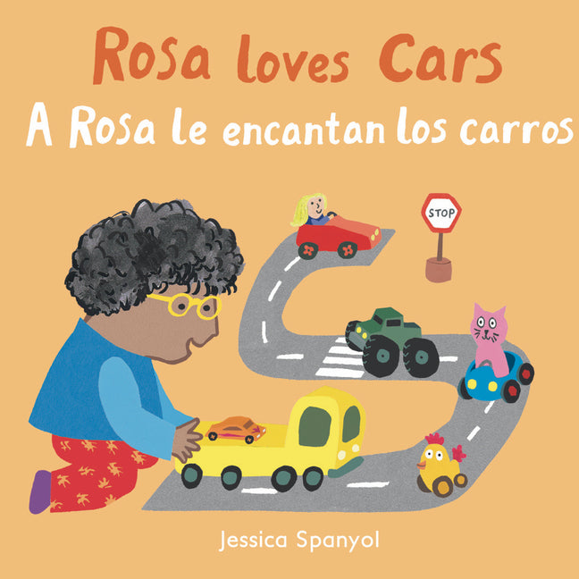 Book cover for Rosa Le Encantan Los Carros/Rosa Loves Cars