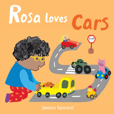 Book cover for Rosa Loves Cars