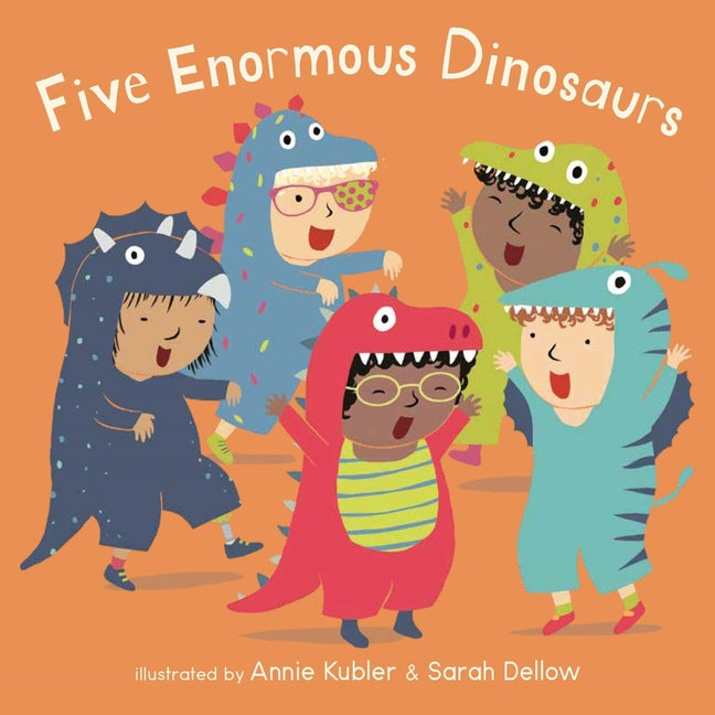 Book cover for Five Enormous Dinosaurs