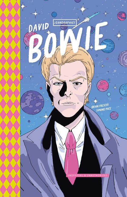 Book cover for Icongraphics - David Bowie: The Graphic Novel