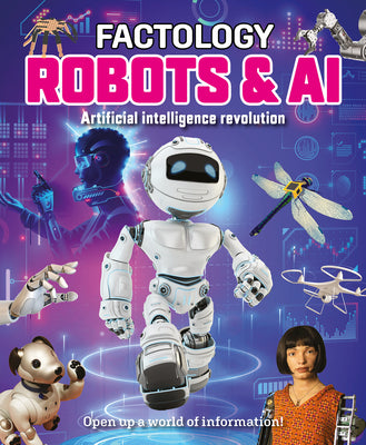 Book cover for Factology: Robots & AI: Open Up a World of Information!