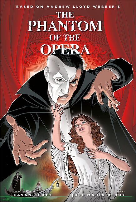 Book cover for Phantom of the Opera - Official Graphic Novel