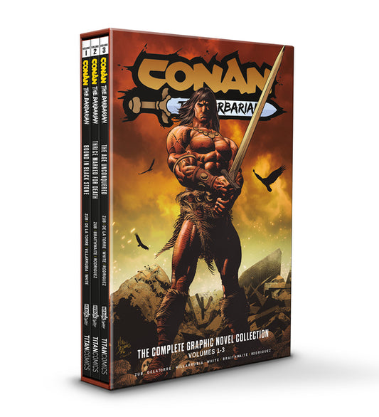 Book cover for Conan the Barbarian 1-3 Slipcase Set