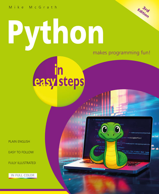 Book cover for Python in Easy Steps
