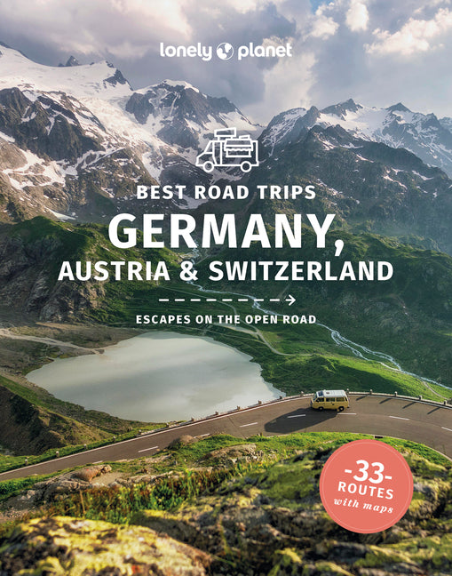 Book cover for Lonely Planet Best Road Trips Germany, Austria & Switzerland