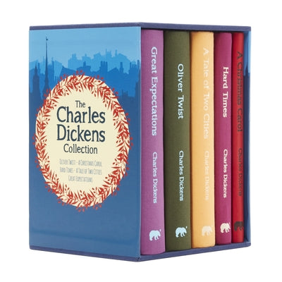 Book cover for The Charles Dickens Collection: Deluxe 5-Book Hardcover Boxed Set