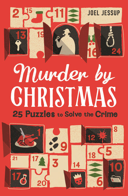 Book cover for Murder by Christmas: 25 Days to Solve the Crime