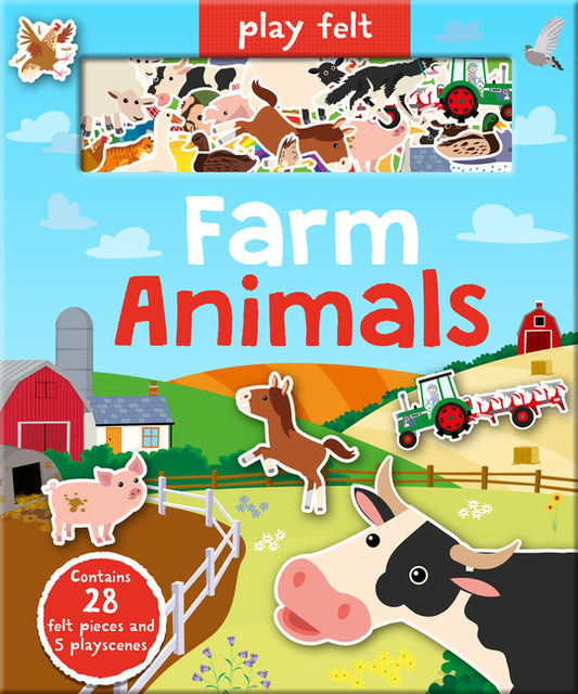 Book cover for Play Felt: Farm Animals