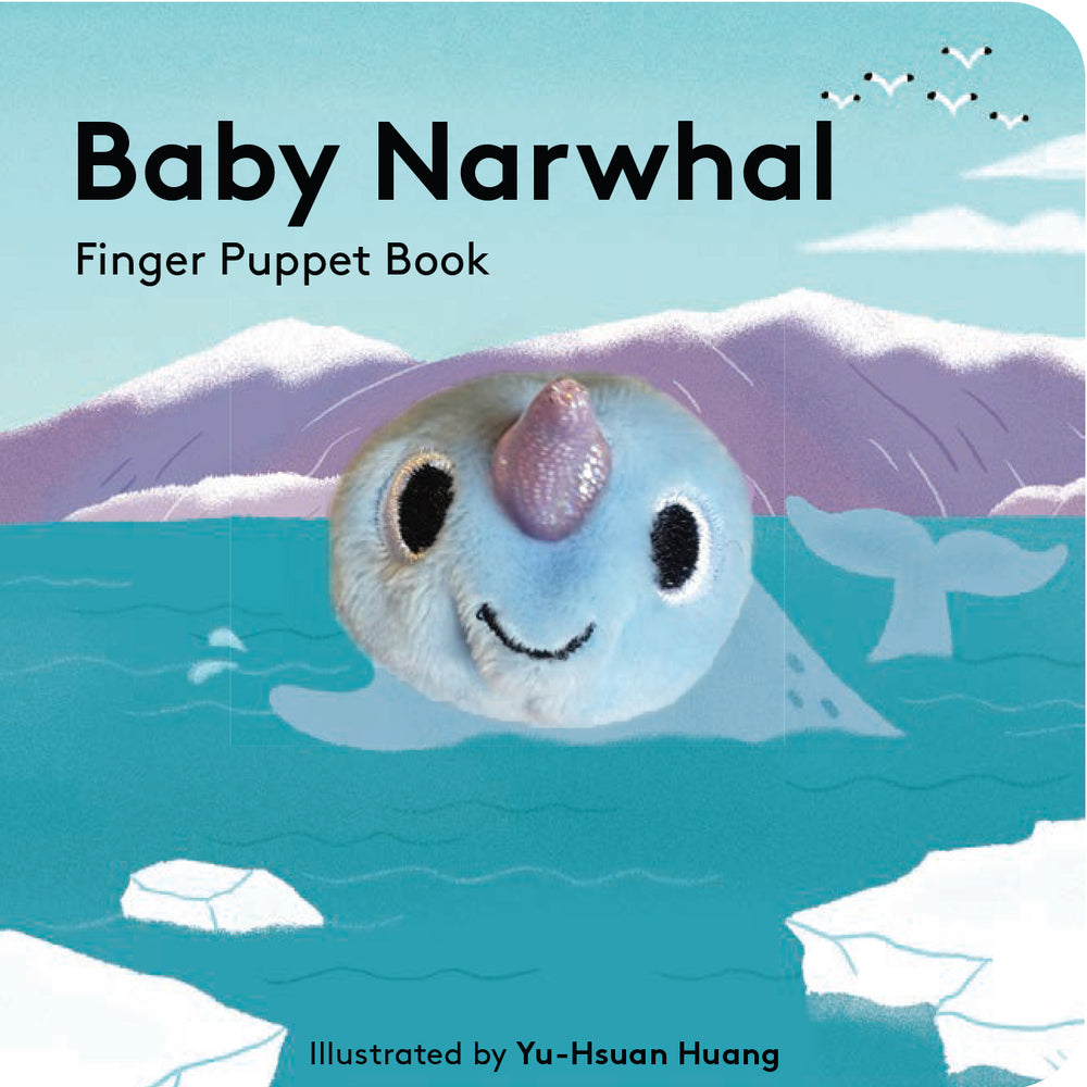 Book cover for Baby Narwhal: Finger Puppet Book