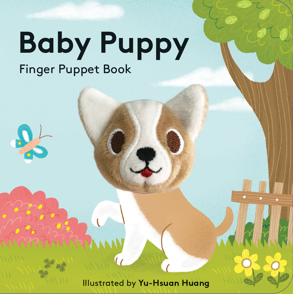 Book cover for Baby Puppy: Finger Puppet Book