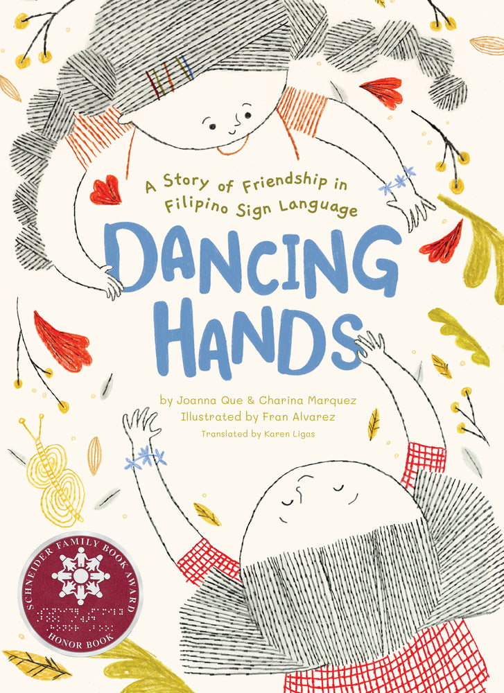 Book cover for Dancing Hands: A Story of Friendship in Filipino Sign Language