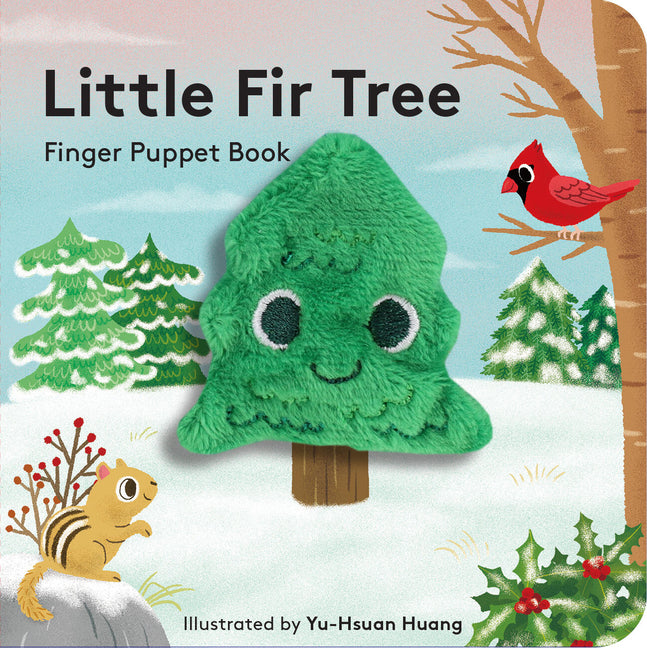 Book cover for Little Fir Tree: Finger Puppet Book