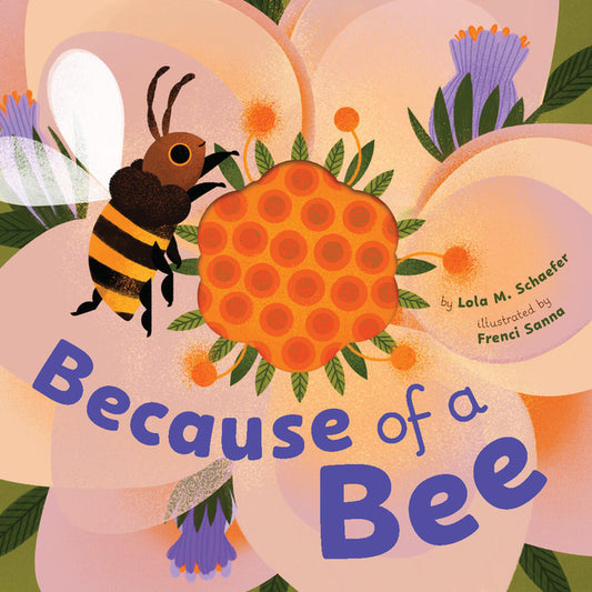 Book cover for Because of a Bee