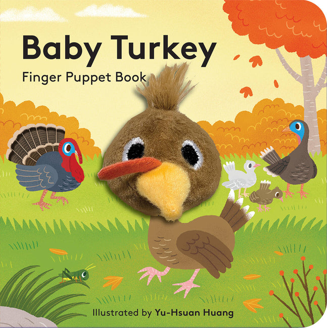 Book cover for Baby Turkey: Finger Puppet Book