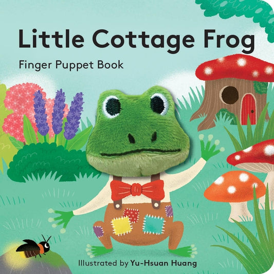Book cover for Little Cottage Frog: Finger Puppet Book