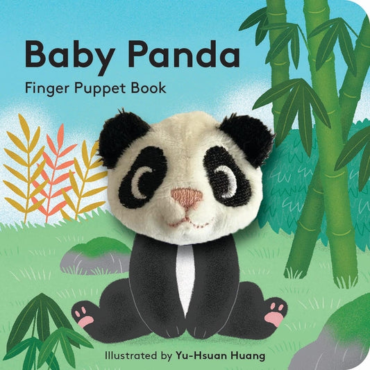 Book cover for Baby Panda: Finger Puppet Book