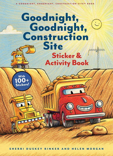 Book cover for Goodnight, Goodnight, Construction Site Sticker & Activity Book