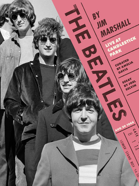 Book cover for Beatles by Jim Marshall: Live at Candlestick Park 1966