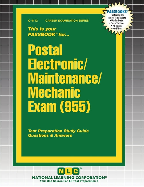 Book cover for Postal Electronic/Maintenance/Mechanic Examination (955)