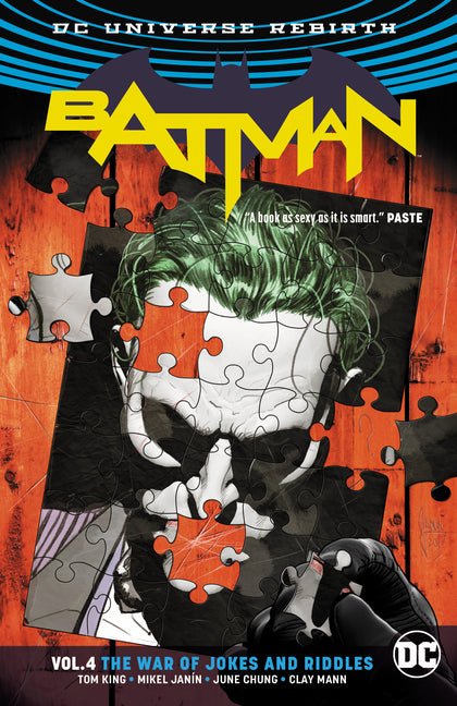 Book cover for Batman Vol. 4: The War of Jokes and Riddles (2025 Edition)
