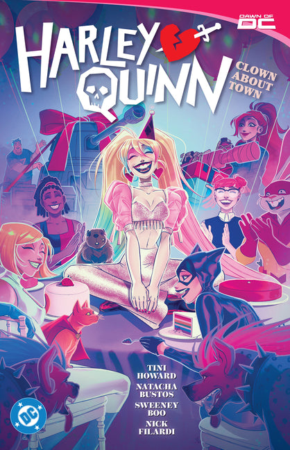 Book cover for Harley Quinn Vol. 3: Clown about Town