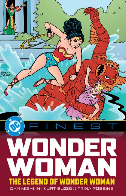 Book cover for DC Finest: Wonder Woman: The Legend of Wonder Woman