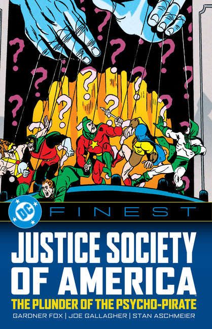 Book cover for DC Finest: Justice Society of America: The Plunder of the Psycho-Pirate
