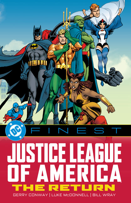 Book cover for DC Finest: Justice League of America: The Return