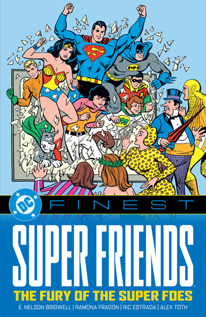 Book cover for DC Finest: Super Friends: The Fury of the Super Foes
