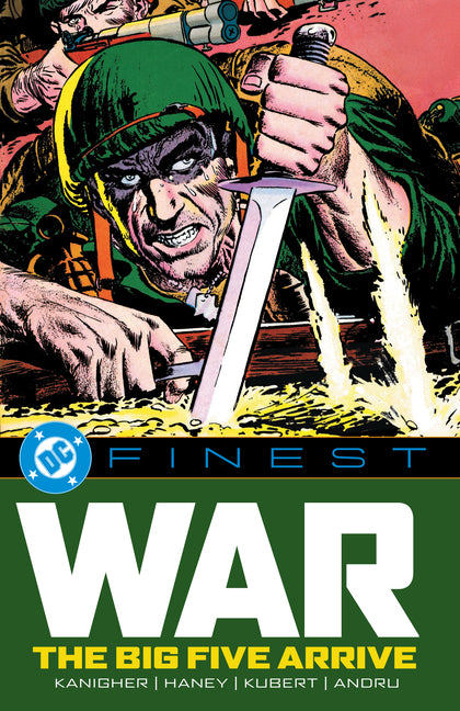 Book cover for DC Finest: War: The Big Five Arrive